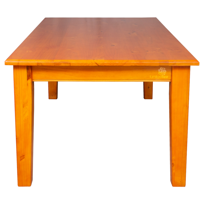 Spring 1.8m Stained Pine Dining Table
