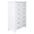 Master 8 Drawer Tallboy White