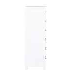 Maestro 8 Drawer Tallboy White (W900 D400 H1300 mm)