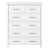 Master-5-Drawer-Tallboy-White