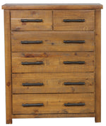 Woodside-6-Drawer-Tallboy (H1265 x W1050 x D450)