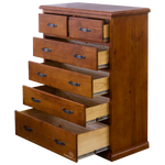 Elmont 6 Drawer Tallboy (W1050 D450 H1270mm)