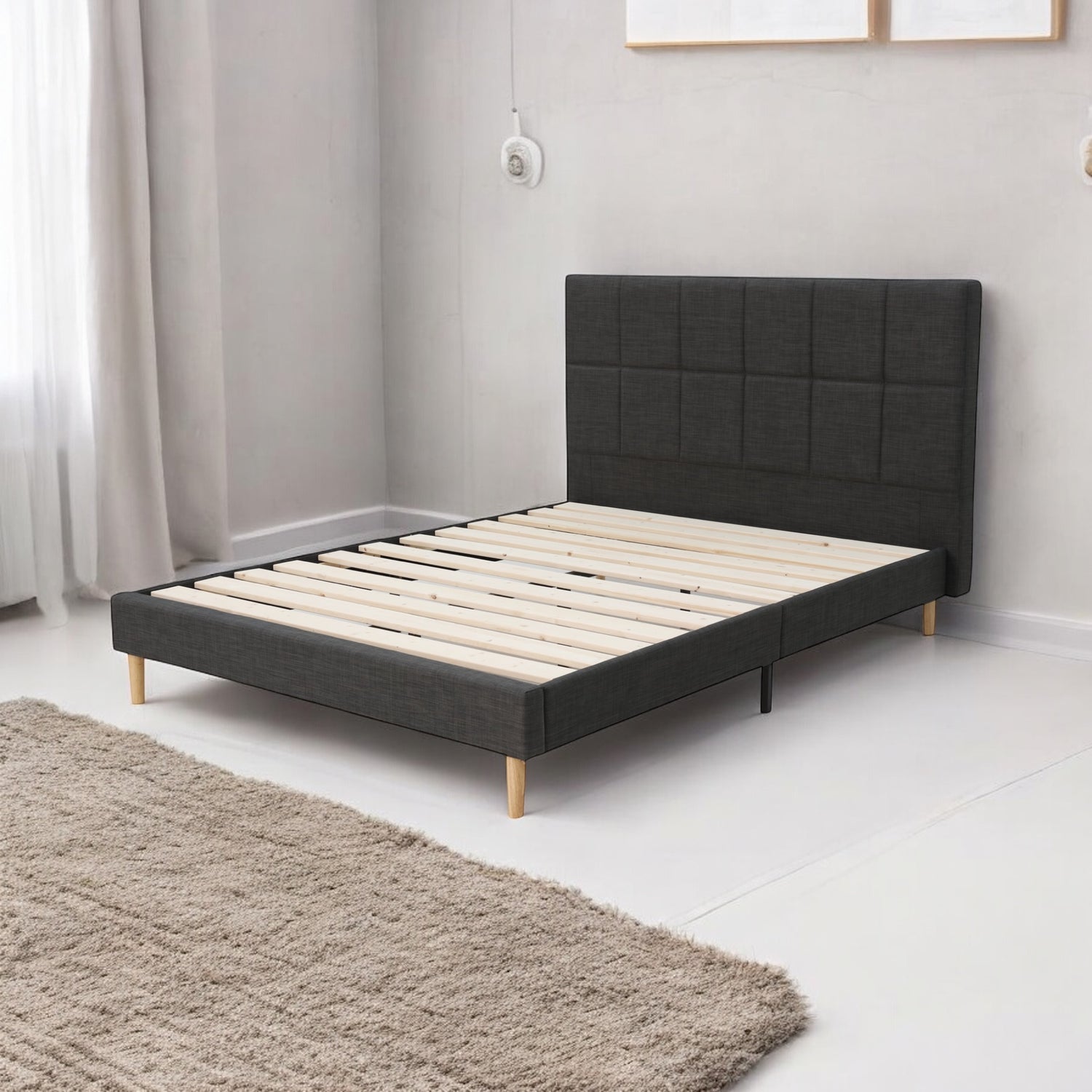 Arizona Fabric Queen Bed