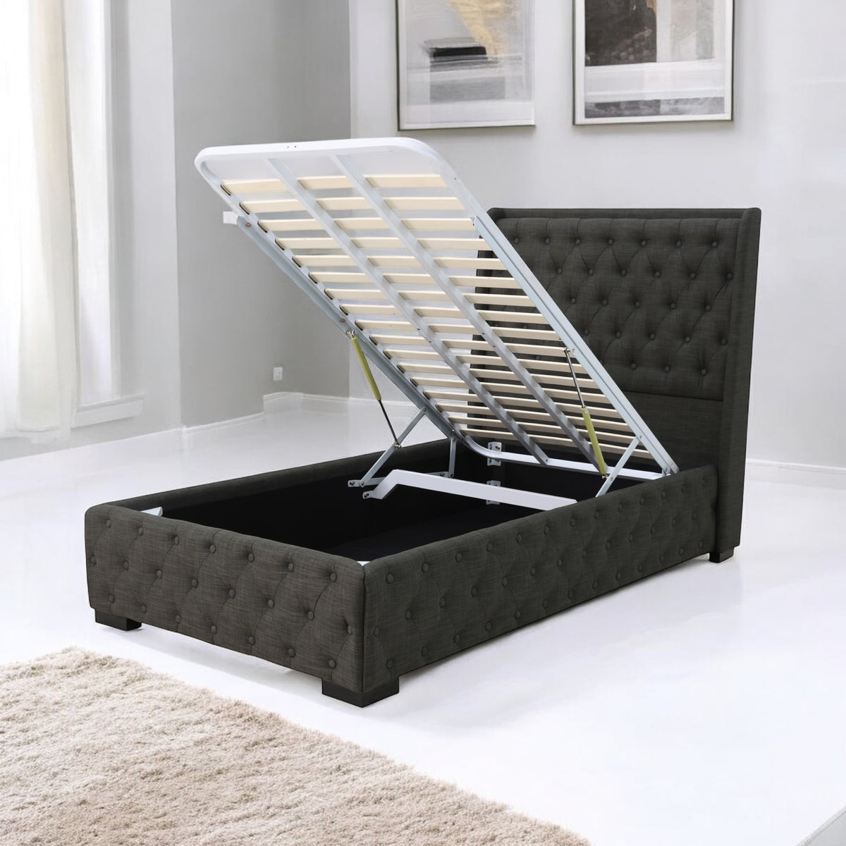 Devon Storage Bed - King Single (H1320* W1200* D2210mm)