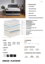Dream Platinum Mattress-King