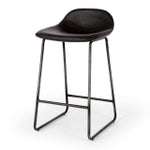Haus Barstool Vintage Black PU (W42 D45 H76.5 SH65CM)