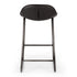 Haus Barstool Vintage Black PU (W42 D45 H76.5 SH65CM)